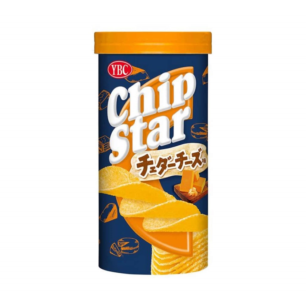 YBC ChipStar 薯片 起司味 45g YBC ChipStar Potato Chips Cheese Flavor 45g