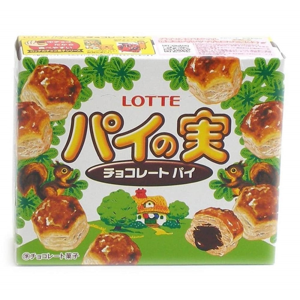 樂天派之果實 巧克力泡芙派 73g Lotte Chocolate Pie Fruit Share Pack Chocolate 73g