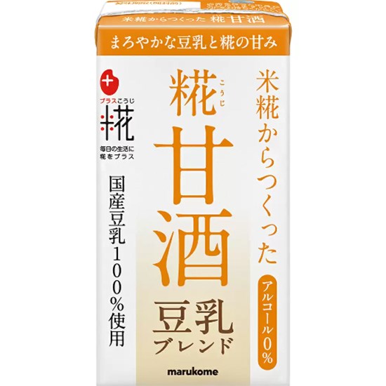 Marukome 豆乳味米麴甘酒飲料(無酒精)125ml