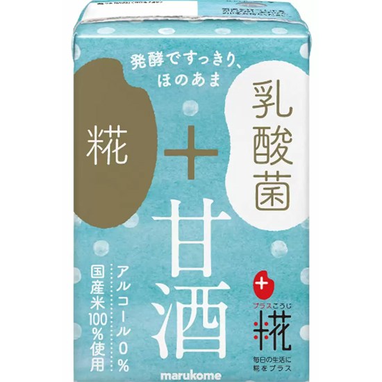 【賞味期24.03.2024】Marukome 乳酸菌味米麴甘酒飲料(無酒精)100ml