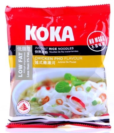 KOKA 低脂肪越式雞湯河70g KOKA Low Fat Chicken Pho Flv. Rice Noodles 70g