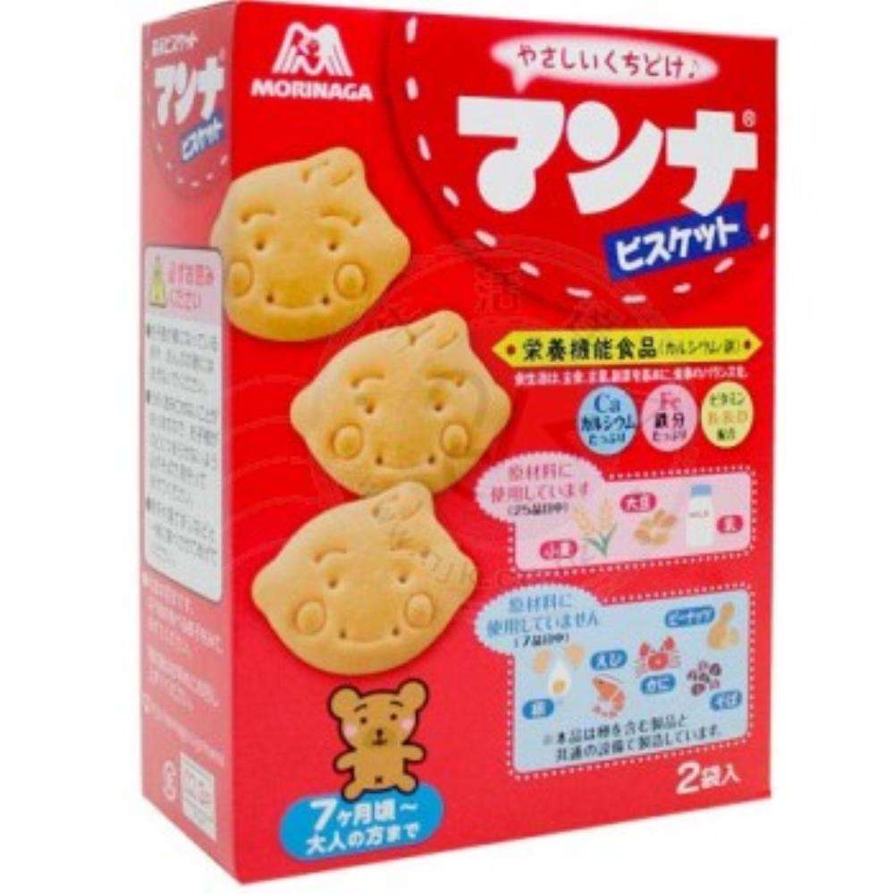 【賞味期31.05.2024】森永 嬰兒高鈣餅(7m+)86g 【Best Before 31.05.2024】Morinaga Baby Biscuits (7m+) 86g