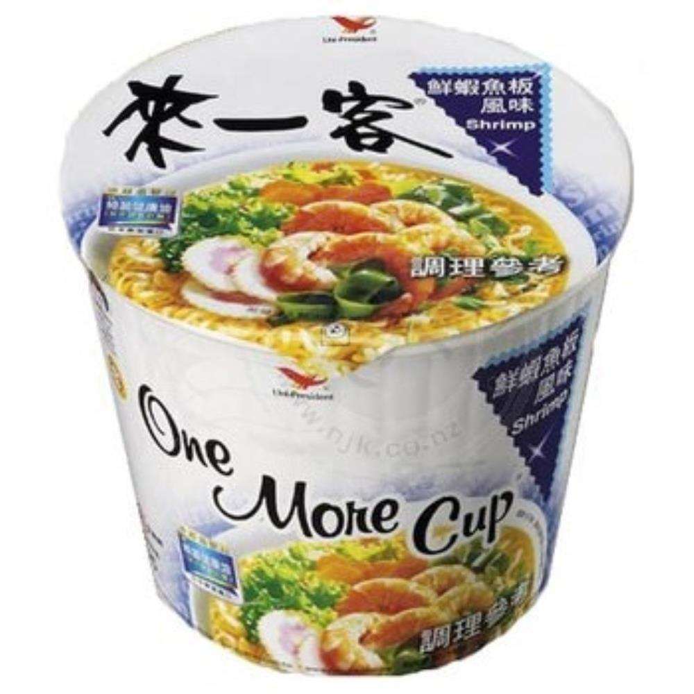 統一 來一客鮮蝦魚板杯麵63g TI OM Cup Noodle Fish & Shrimp Flv 63g