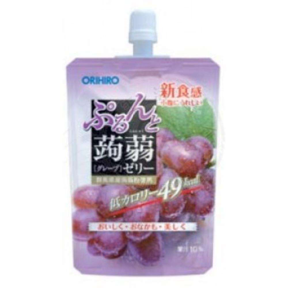 Orihiro 葡萄味蒟蒻果凍(吸)130g
