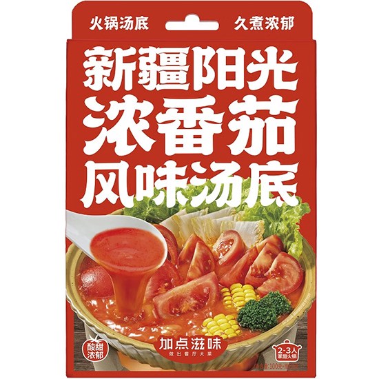 加點滋味 新疆陽光 濃番茄風味湯底150g