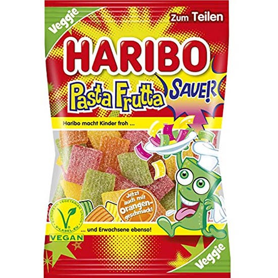 Haribo Jelly Sweets Pasta Frutta 140g