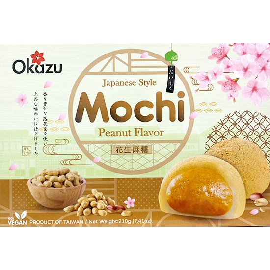 OKazu 日式花生味麻糬210g