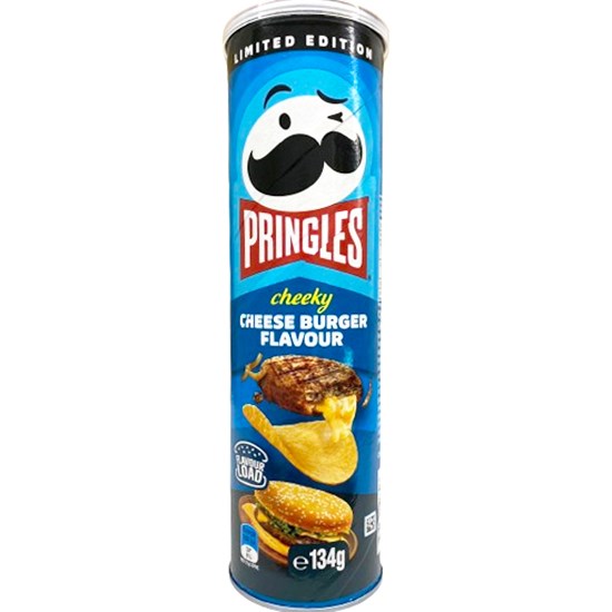 Pringles 芝士漢堡味薯片134g