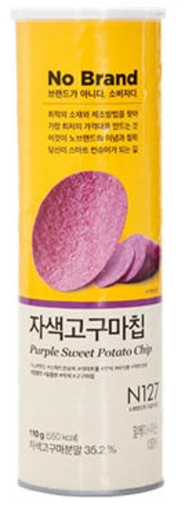 No Brand 紫薯薯片160g No Brand Purple Sweet Potato Chip 160g