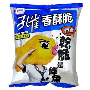 孔雀 香魚味香酥脆40g