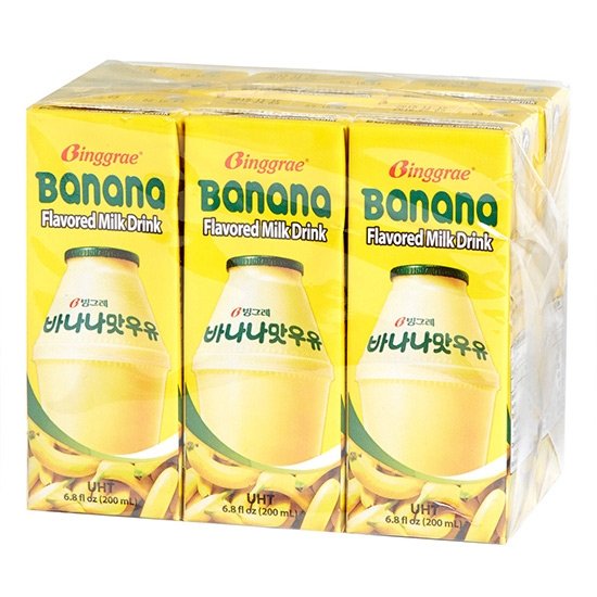 Binggrae 香蕉味牛奶飲料(6入)1200ml