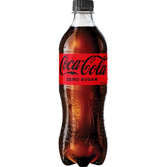 可口可樂 0糖可樂600ml Coca Cola Soft Drink Zero Sugar 600ml
