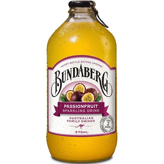Bundaberg Passionfruit Sparkling Drink 375ml Bundaberg Passionfruit Sparkling Drink 375ml