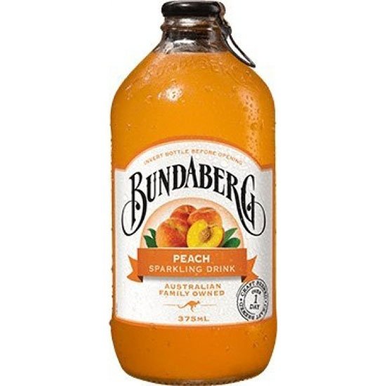 Bundaberg Peach Sparkling Drink 375ml Bundaberg Peach Sparkling Drink 375ml