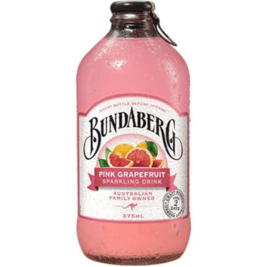 Bundaberg Pink Grapefruit Sparkling Drink 375ml Bundaberg Pink Grapefruit Sparkling Drink 375ml
