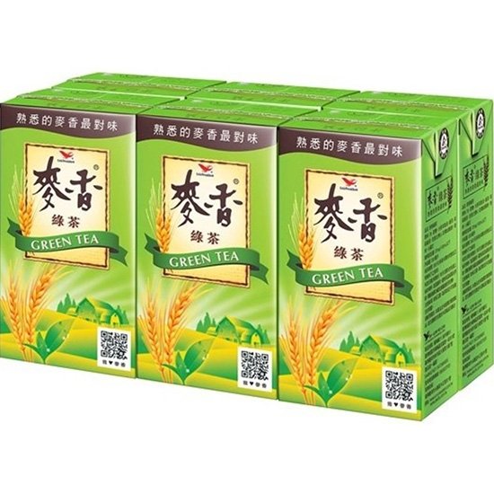 統一 麥香綠茶300ml*6p TI Green Tea 300ml * 6p