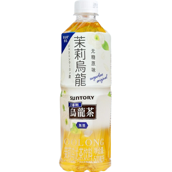 Suntory 無糖茉莉烏龍茶飲料500ml Suntory Jasmine Oolong Tea Drink No Sugar 500ml