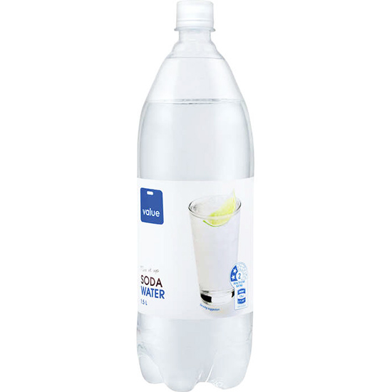 Value Soda Water 1.5L