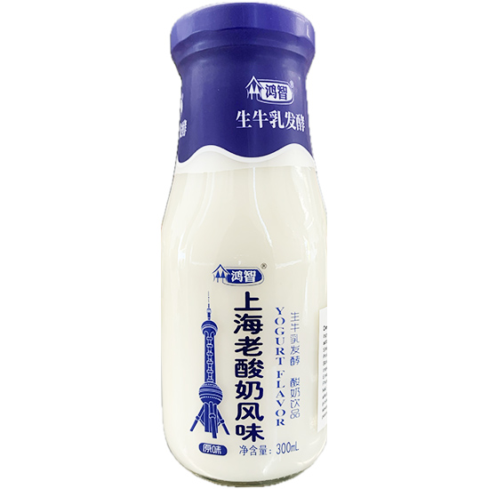 鴻智 上海老酸奶風味酸奶飲品300ml