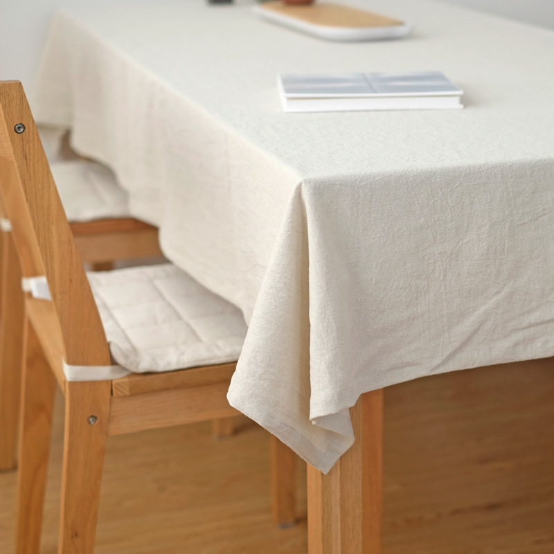 【立減$30】水洗棉麻餐桌布130*200cm Cotton Linen Tablecloth 130*200cm