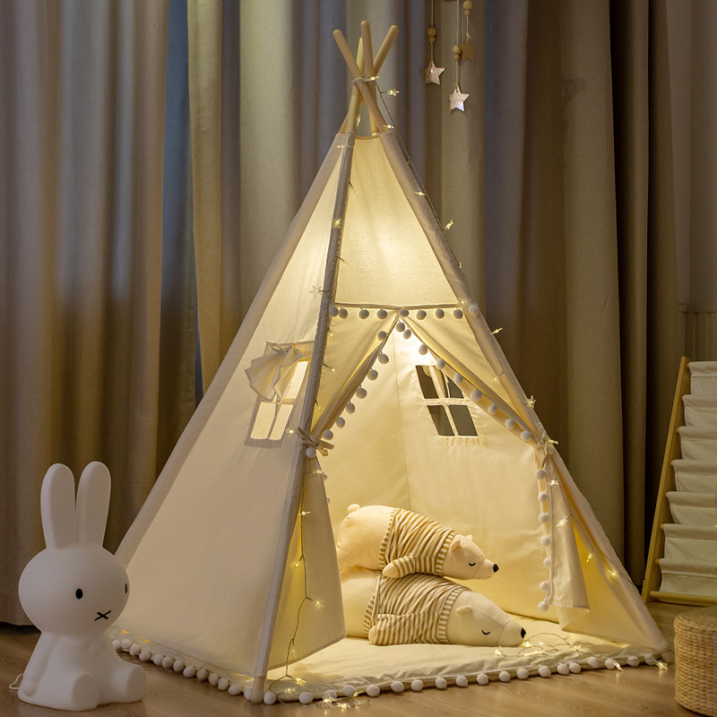 【立減$150】兒童室內帳篷含墊子+星星燈 Indoor Kids Playhouse Tent With Star