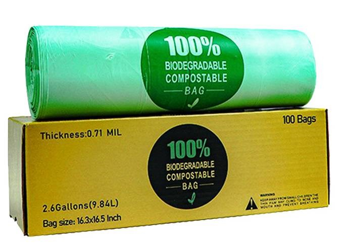 【立減$10】全生物降解環保袋(100入) 100% Biodegradable Compostable Bag (100bags)