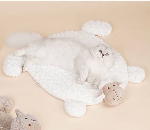 【立減$20】ZEZE 小羊造型寵物睡墊白色 ZEZE Pet Sleeping Mat (Lambkin)