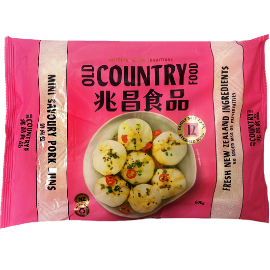 兆昌 鮮肉包(12入)600g OCF Frozen Mini Pork & Cabbage Buns (12p) 600g