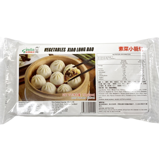 Sinda 冷凍素菜小籠包(6入)150g
