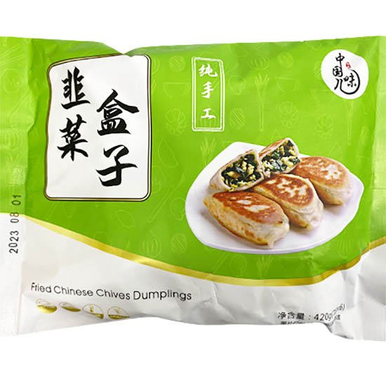 中國味兒 冷凍韭菜盒子(6入)420g