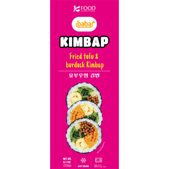Baba 冷凍炸豆腐牛蒡紫菜包飯230g
