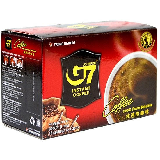 G7 黑咖啡(15入)30g