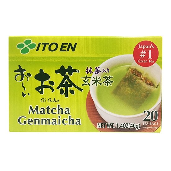 Itoen 抹茶玄米茶包(20入)40g