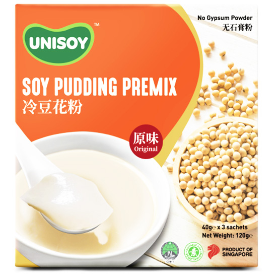 Unisoy 原味冷豆花粉(3入)120g Unisoy Soy Pudding Premix Original (3p) 120g