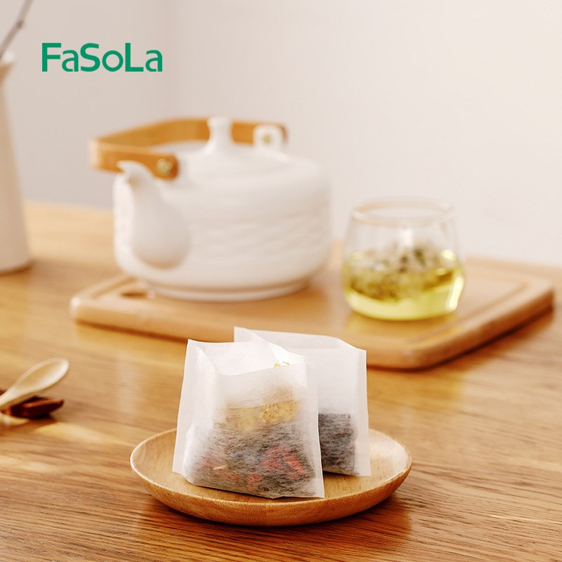 Fasola 可降解玉米澱粉茶包反折款(100個) Fasola Eco Friendly Corn Starch Filter Bag (100P)