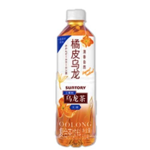 Suntory 無糖橘皮烏龍茶500ml Suntory Orange Peel Oolong Tea Drink 500ml