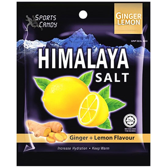 Himalaya 薑汁鹽味檸檬糖15g Himalaya Salt Ginger & Lemon Candy 15g
