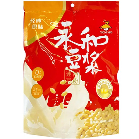 永和 經典原味豆漿(12入)350g Yonghe Soy Milk Powder Original (12p) 350g