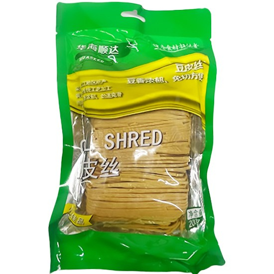 華海順達 豆皮絲200g HHSD Shredded Dried Beancurd 200g