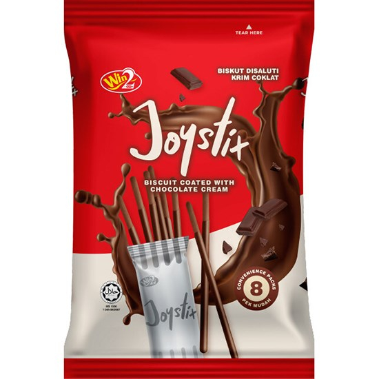 Win2 Joystix 巧克力味餅乾棒(8入)160g
