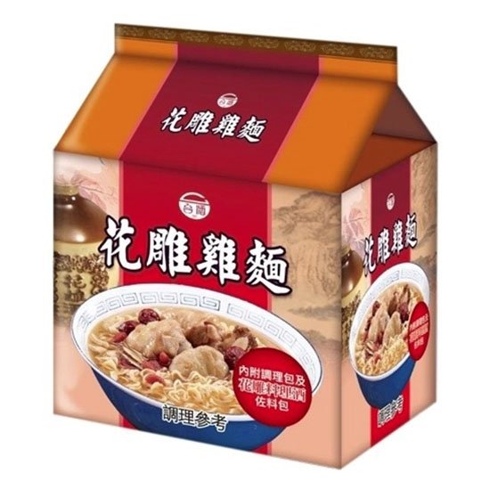 TTL 台酒花雕雞麵(3入)600g TTL Chicken Flv. Noodle (3p) 600g