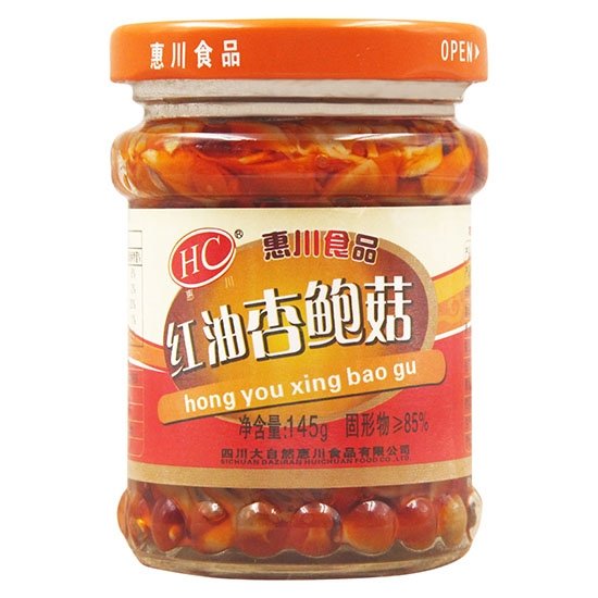 惠川 紅油杏鮑菇145g