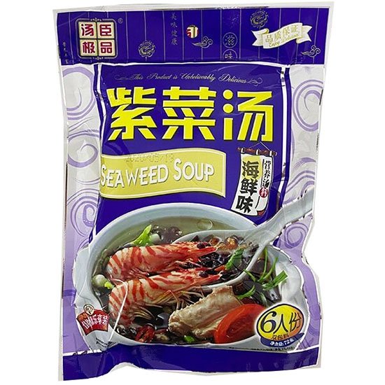 湯臣極品 海鮮味紫菜湯(6入)72g