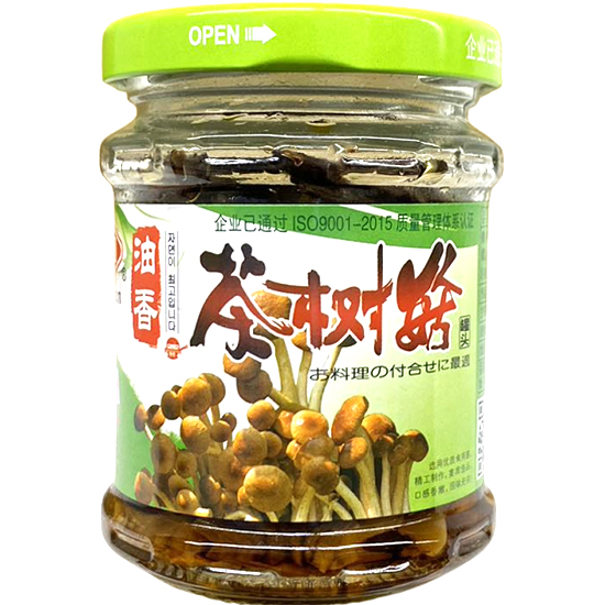 羅門 油香茶樹菇罐頭130g Luomen Pickled Mushroom in Oil 130g