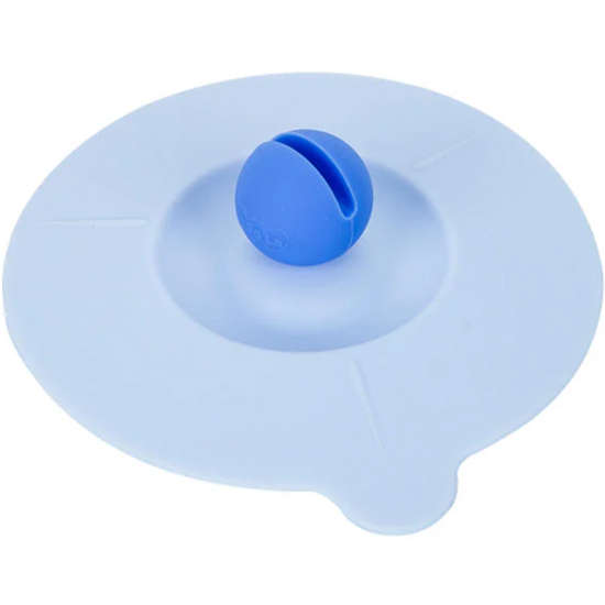 Fasola 多功能硅膠杯蓋藍色大(15*14cm) Fasola Silicone Lid Blue Colour 15*14cm