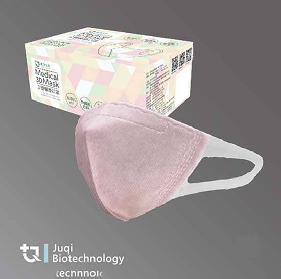 鉅淇 幼幼(6個月-3歲)粉色立體醫療口罩(30片) Juqi Age 6 Months -3 3D Pink Medical Mask (30p)
