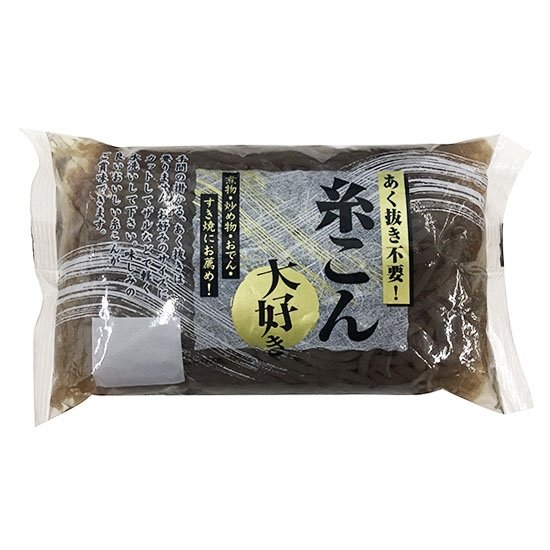 Shimonita 黑蒟蒻絲180g