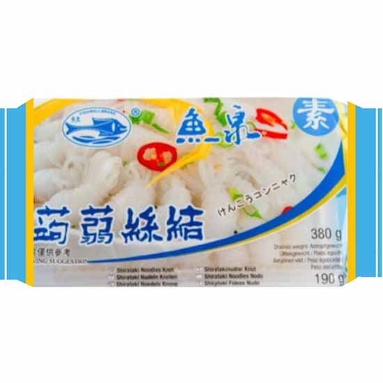 魚泉 蒟蒻絲結380g Yuquan Konjac Noodle Knot 380g