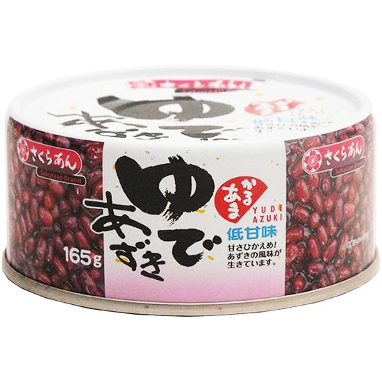 Sakuraan 低糖蜜紅豆(罐)165g