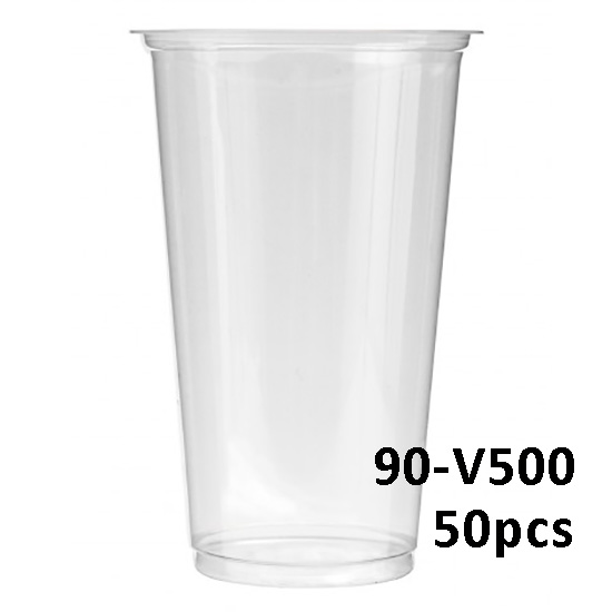 PP90-V500 台灣透明外帶杯子50pcs